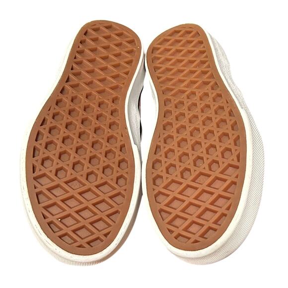 VANS Shoes Kids Youth Size 11 Rainbow Checkerboard Slip On Sneakers Low Top - Picture 3 of 3